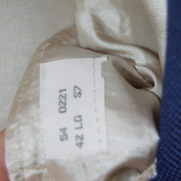 Brooks Brothers 2 Button Silk Royal Blue Blazer - Picture 7 of 8